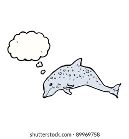leaping dolphin illustration