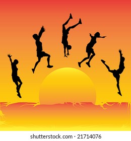 Leaping The Sun