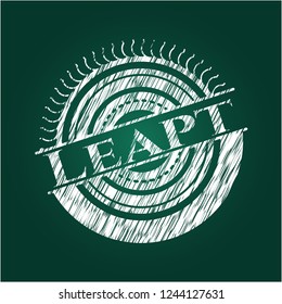 Leapt chalk emblem