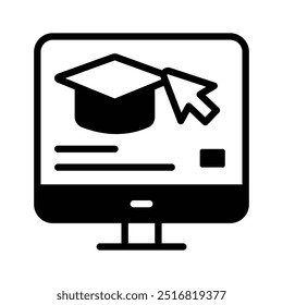 Von überall lernen, Online-Studie Symbol