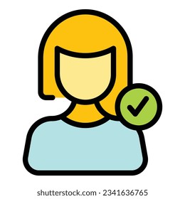 Lerne Icon-Vektorgrafik des College. Hausaufgaben helfen. Studentenfarbflaeche