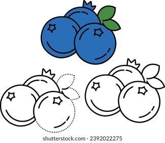 learn to color and connect fruit lines for children