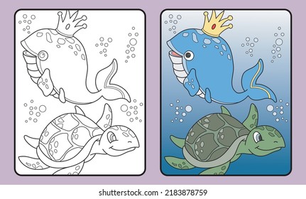 learn coloring for kids and elementary school.