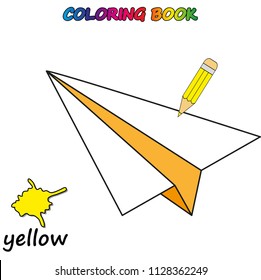 Learn colors. Worksheet. Game for kids - coloring book.