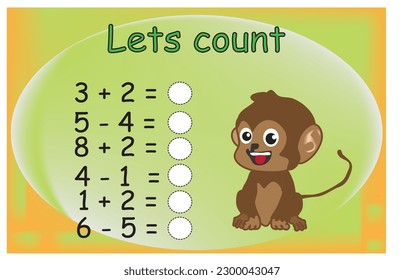 Aprende a contar la actividad para los niños. Juego educativo para los niños.