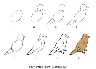 14,989 Bird step Images, Stock Photos & Vectors | Shutterstock