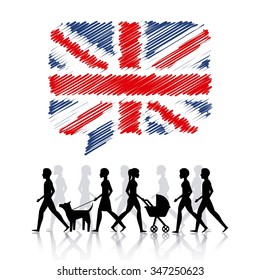 learn english design, vector illustration eps10 graphic 