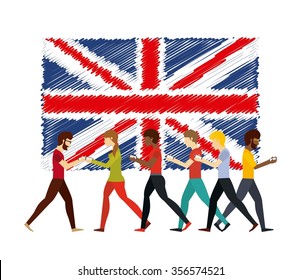 learn english design, vector illustration eps10 graphic 