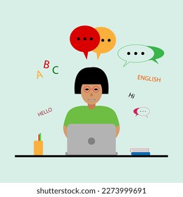 Learn English online with your teacher. Online English learning content