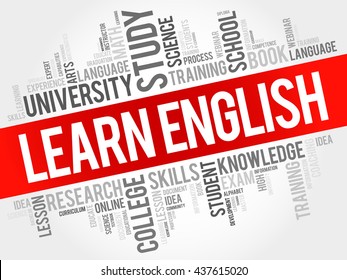 2,013 Learn English Word Collage Images, Stock Photos & Vectors ...