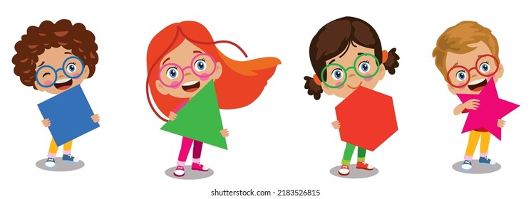 i learn geometric shapes shapes for kids education