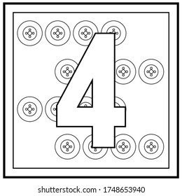 learn number for kids and coloring book 