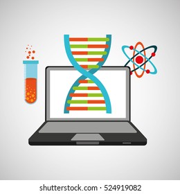 learn online school chemistry molecule vector illustration eps 10