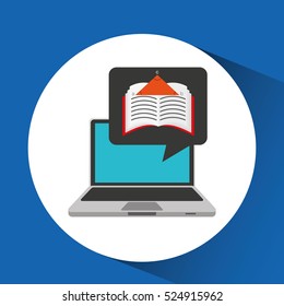 learn online school geometry book vector illustration eps 10