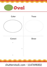 Learn shapes and geometric figures. Vector illustration