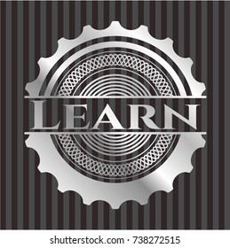 Learn silvery shiny badge
