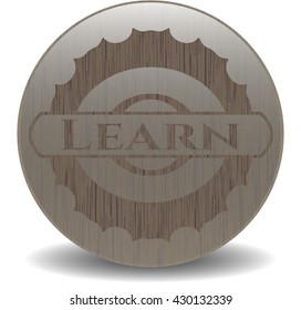 Learn wooden emblem. Retro