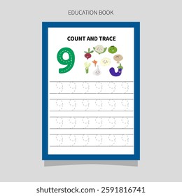 learn to write numbers from dotted lines. learning to write books