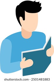 The learner who attends classes and studies.
