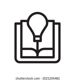 learning book icon illustration vector graphic