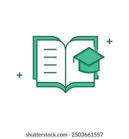 Learning and Development Vector Icon Design,  study, skills, training, growth, academic