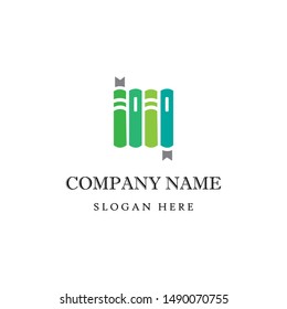 Learning Education Book Vector Logo Design Template
