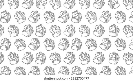learning and education theme seamless pattern background