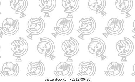 learning and education theme seamless pattern background