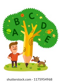 Learning English with fun imagination