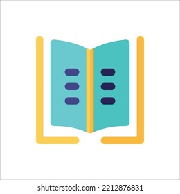 Learning, Flat Style Icon. Suitable for Web Design, Logo, Application.