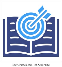 Learning Goals Icon Element For Design