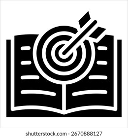Learning Goals Icon Element For Design