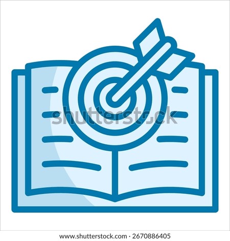 Learning Goals Icon Element For Design