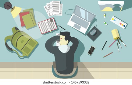learning is a good activity, but if excessive in learning the brain will become tired and sleepy.
