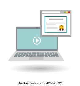 learning graphic design , vector illustration