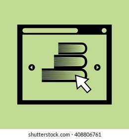 learning graphic design , vector illustration