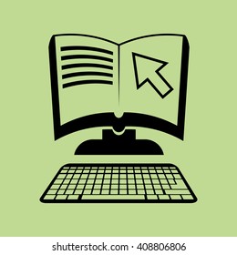 learning graphic design , vector illustration