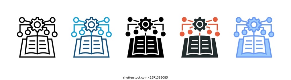 Learning Icon Element For Design