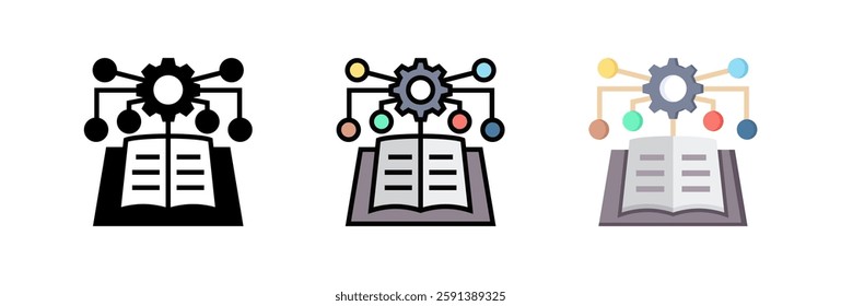 Learning Icon Element For Design