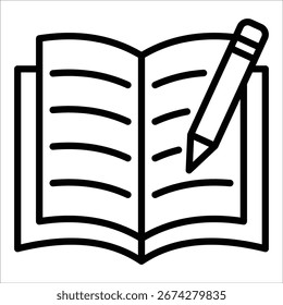 Elemento De Ícone De Aprendizagem Para Design