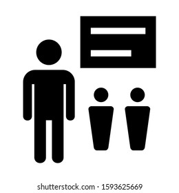 learning icon isolated sign symbol vector illustration - high quality black style vector icons
