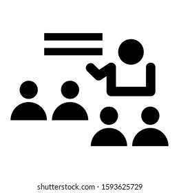 learning icon isolated sign symbol vector illustration - high quality black style vector icons
