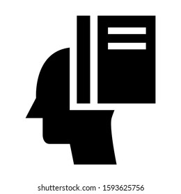 learning icon isolated sign symbol vector illustration - high quality black style vector icons
