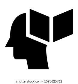 learning icon isolated sign symbol vector illustration - high quality black style vector icons
