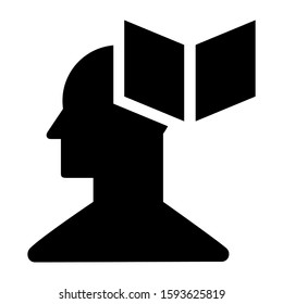 learning icon isolated sign symbol vector illustration - high quality black style vector icons
