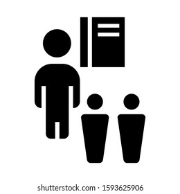 learning icon isolated sign symbol vector illustration - high quality black style vector icons
