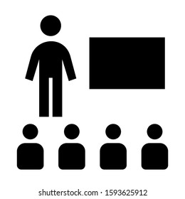 learning icon isolated sign symbol vector illustration - high quality black style vector icons

