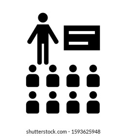 learning icon isolated sign symbol vector illustration - high quality black style vector icons
