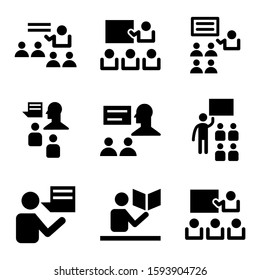 learning icon isolated sign symbol vector illustration - Collection of high quality black style vector icons
