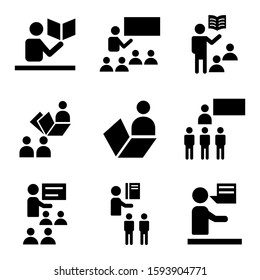 learning icon isolated sign symbol vector illustration - Collection of high quality black style vector icons
